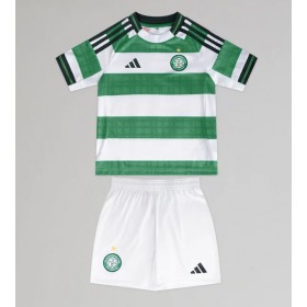 Dětské fotbalový komplet Celtic Domácí košile 2025-26 Krátkým Rukávem
